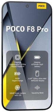 Xiaomi Poco F8 Pro Mobile Phone